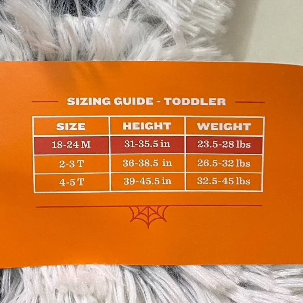 Target Baby Spider Halloween Plush Costume Jumpsuit 18-24M Hyde & EEK! Boutique™